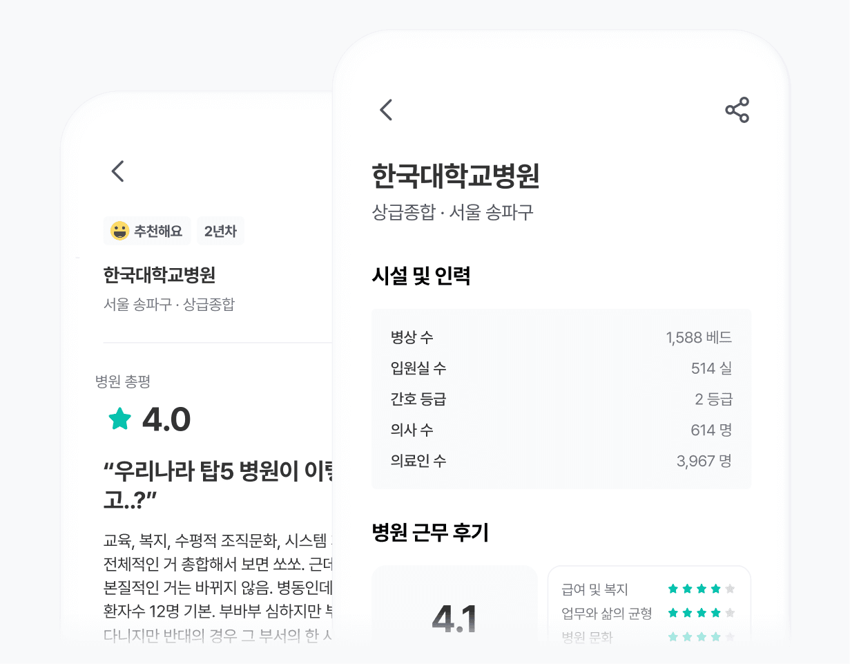 궁금한 병원을 찾아보세요!